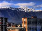 Cordillera de Los Andes desde Providencia